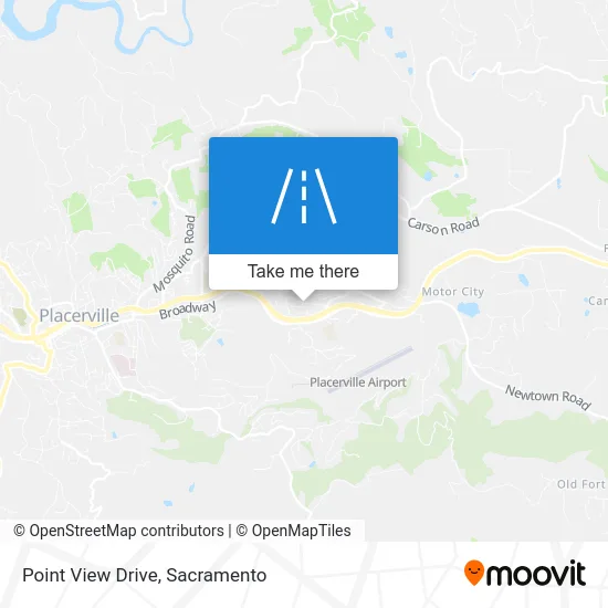 Point View Drive map