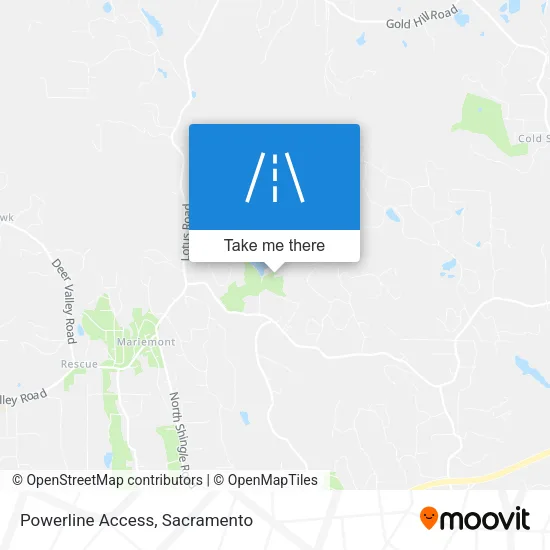 Powerline Access map