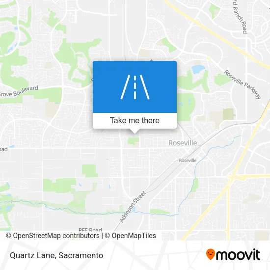Mapa de Quartz Lane