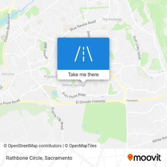 Mapa de Rathbone Circle