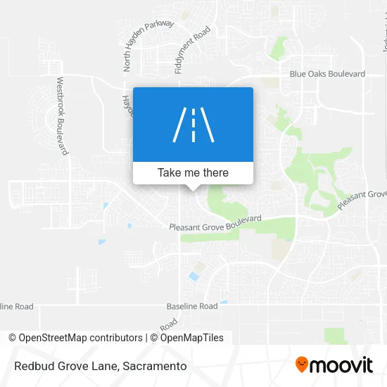 Mapa de Redbud Grove Lane