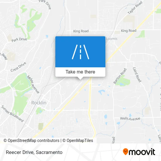Reecer Drive map