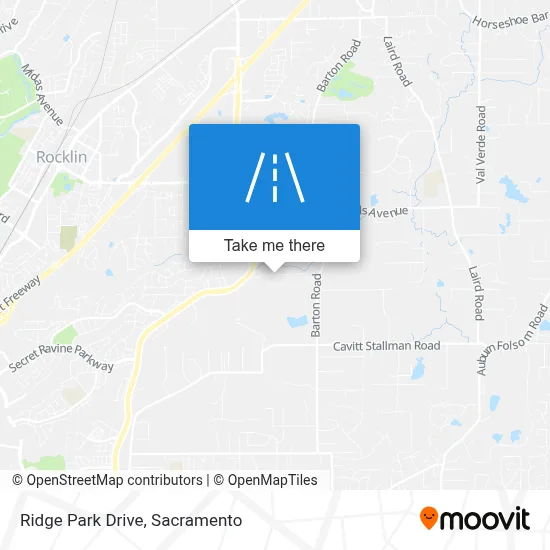 Ridge Park Drive map