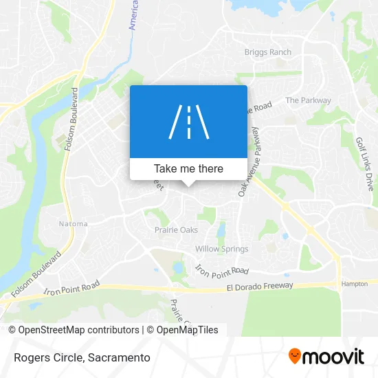 Rogers Circle map