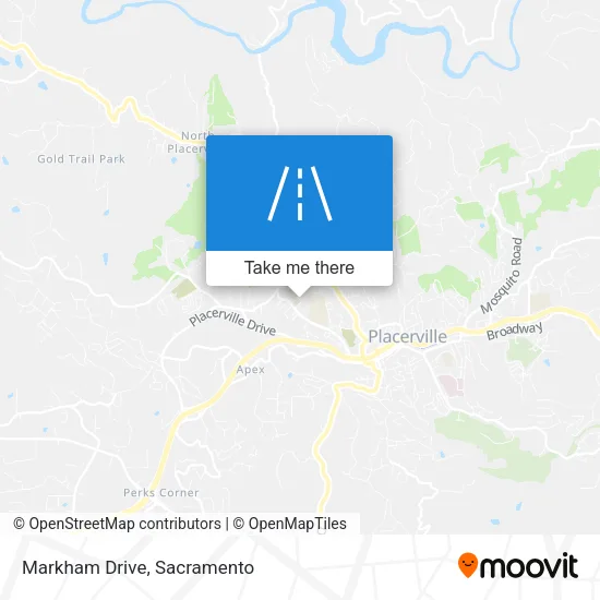 Mapa de Markham Drive