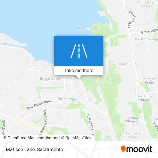 Matisse Lane map