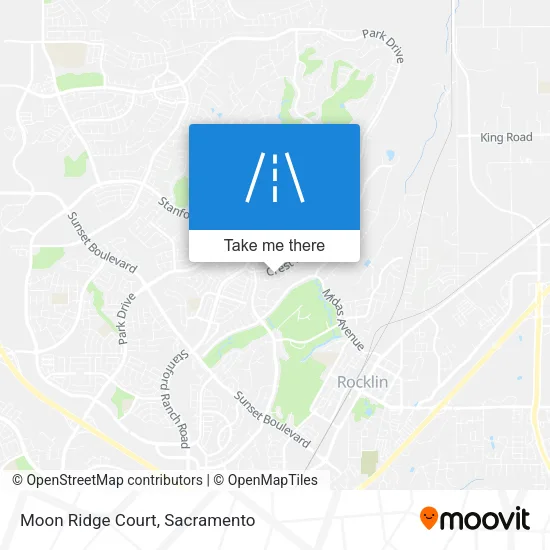 Moon Ridge Court map