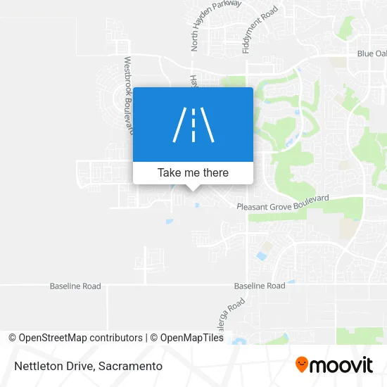 Nettleton Drive map