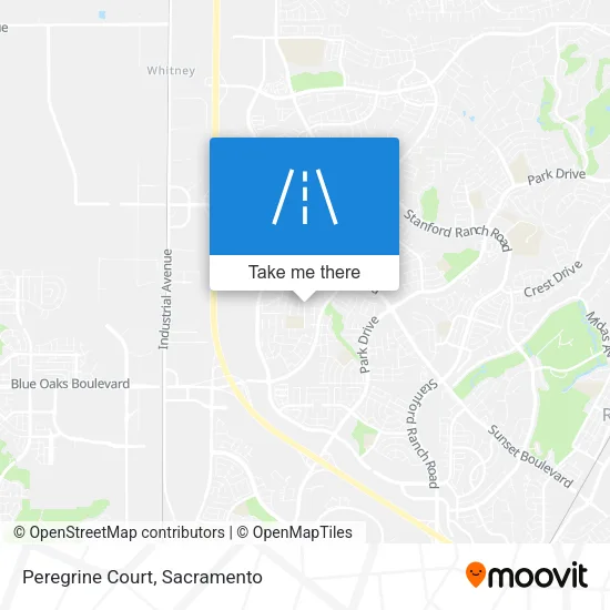 Peregrine Court map