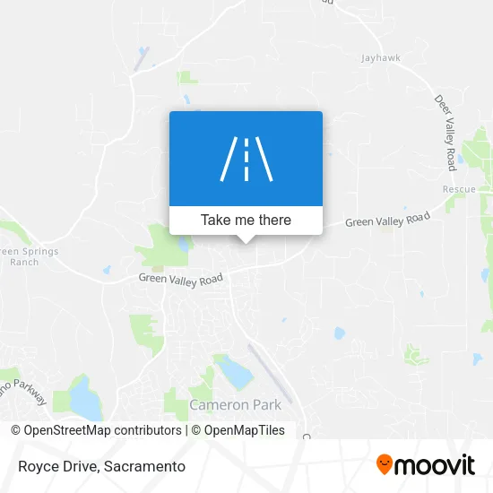 Mapa de Royce Drive