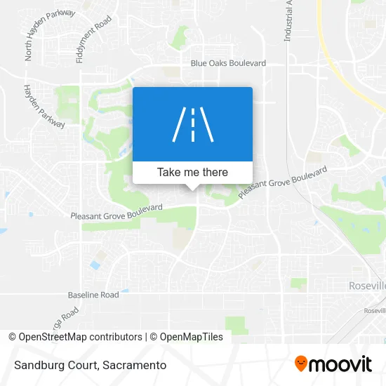 Sandburg Court map