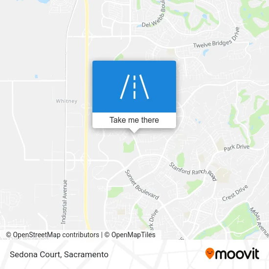 Sedona Court map