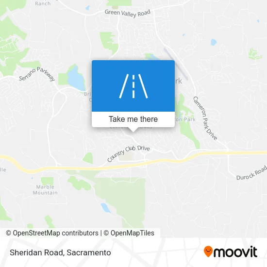 Sheridan Road map