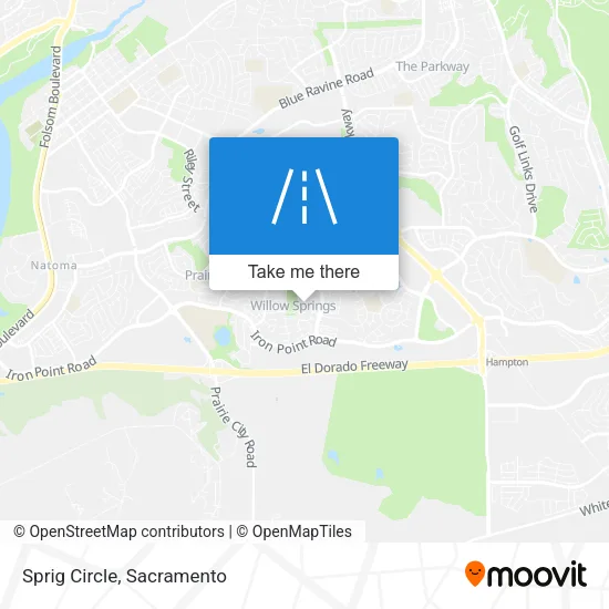 Mapa de Sprig Circle