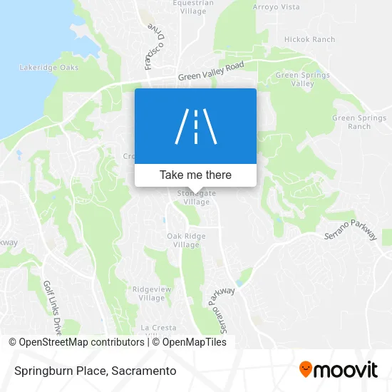 Springburn Place map