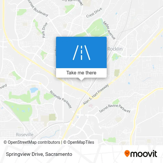 Springview Drive map