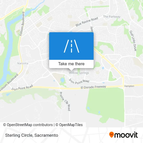 Mapa de Sterling Circle