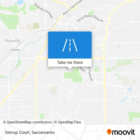 Stirrup Court map