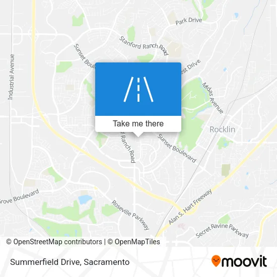 Summerfield Drive map