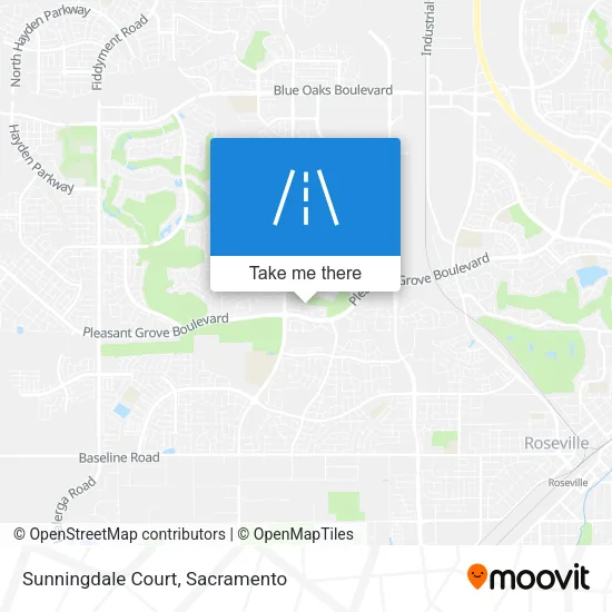Sunningdale Court map