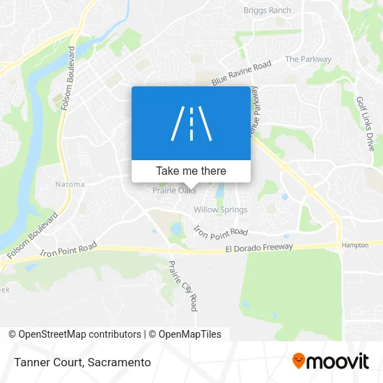 Mapa de Tanner Court