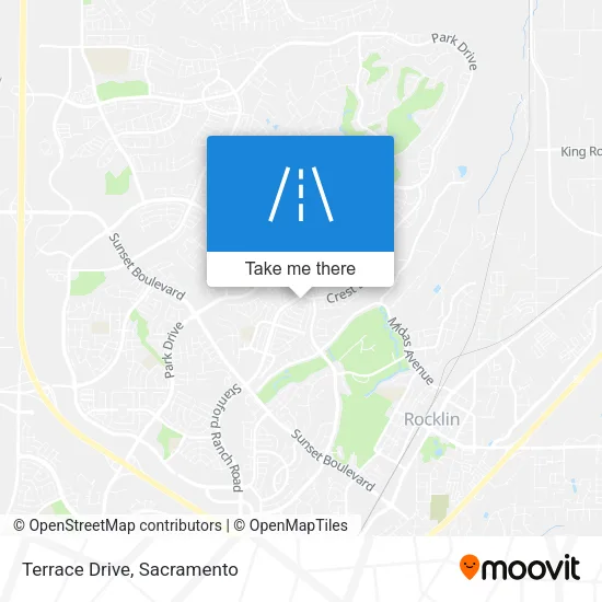 Terrace Drive map