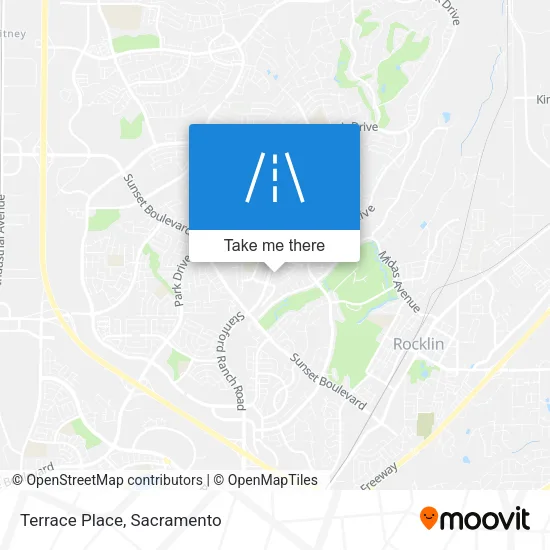 Mapa de Terrace Place