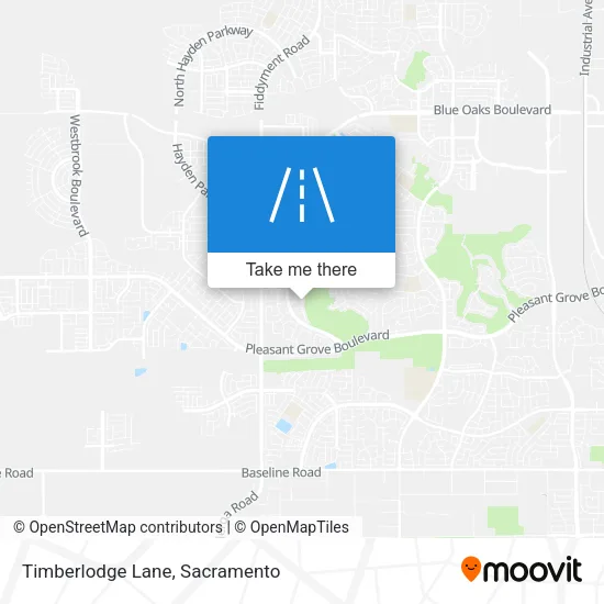 Mapa de Timberlodge Lane