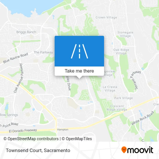 Mapa de Townsend Court