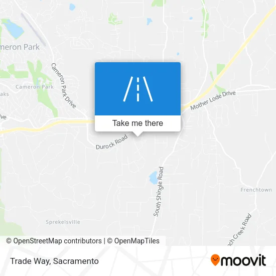 Trade Way map