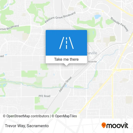 Mapa de Trevor Way