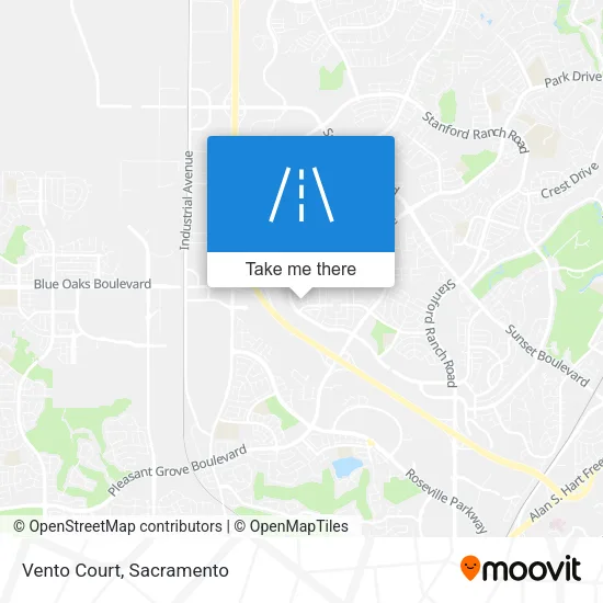 Vento Court map