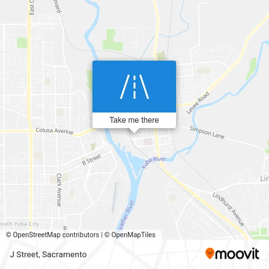 J Street map