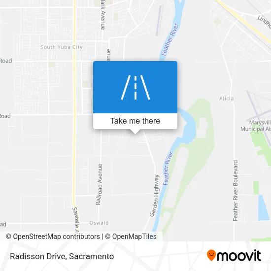 Radisson Drive map