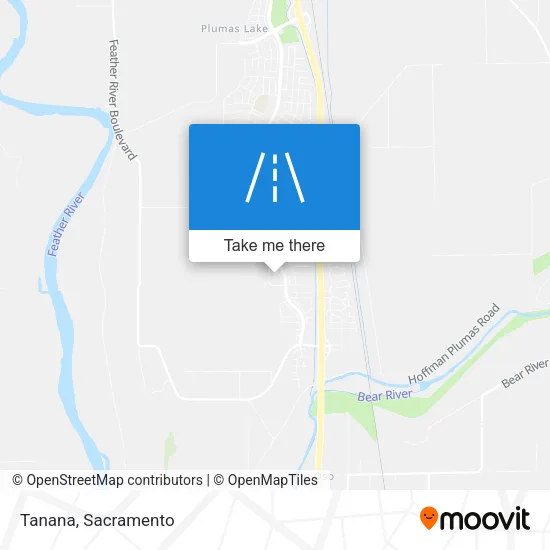 Tanana map