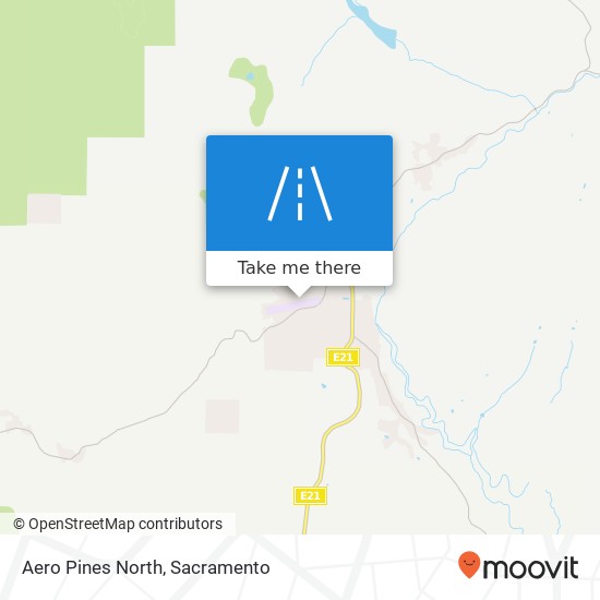 Aero Pines North map
