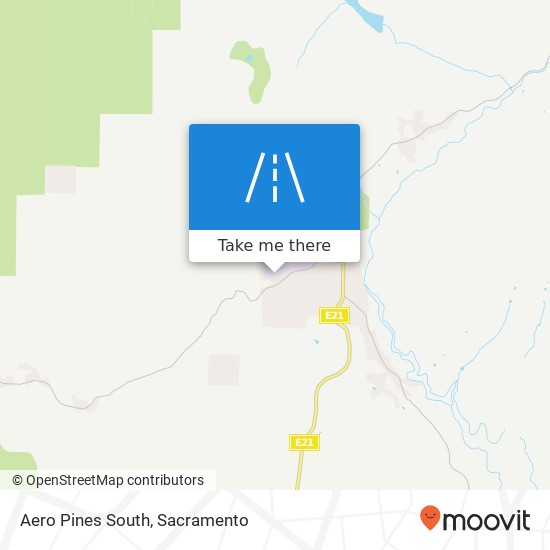 Aero Pines South map