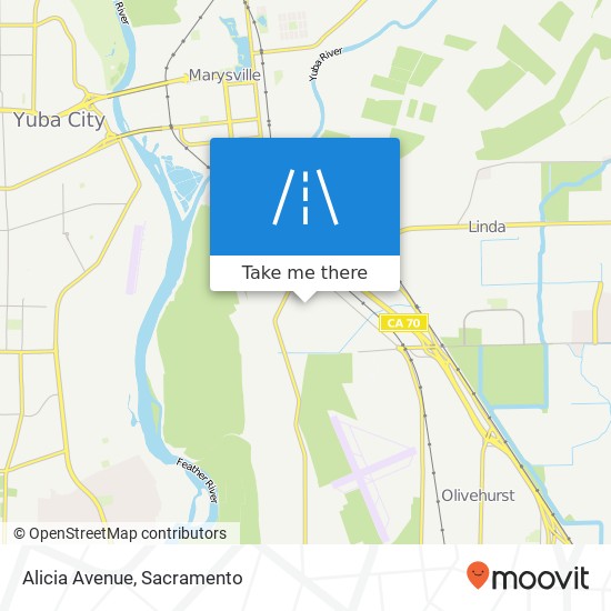 Alicia Avenue map