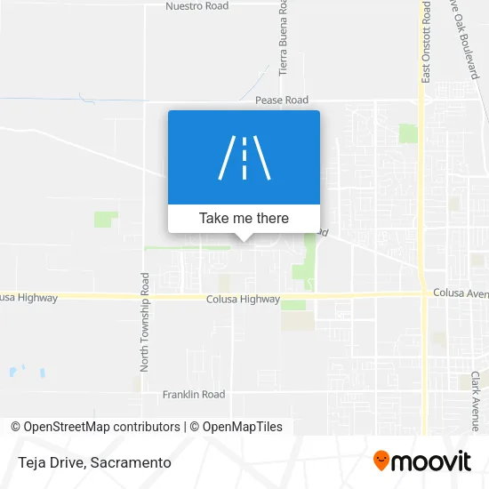 Teja Drive map