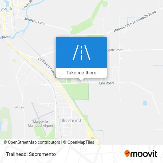 Trailhead map