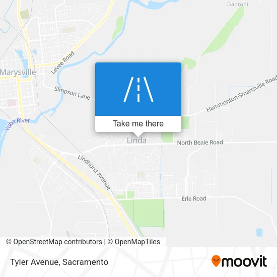 Mapa de Tyler Avenue