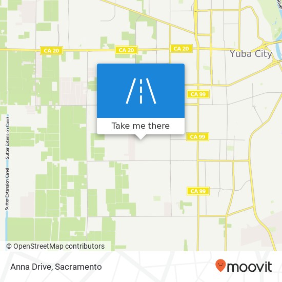 Anna Drive map