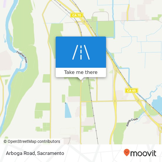 Arboga Road map