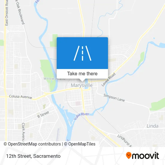 12th Street map