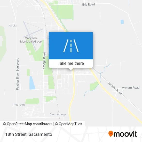 18th Street map
