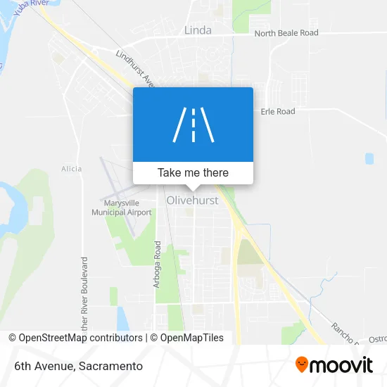 6th Avenue map
