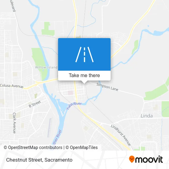 Mapa de Chestnut Street