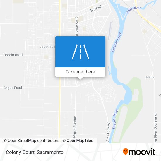 Colony Court map