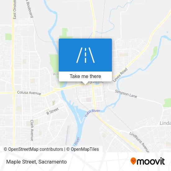 Mapa de Maple Street