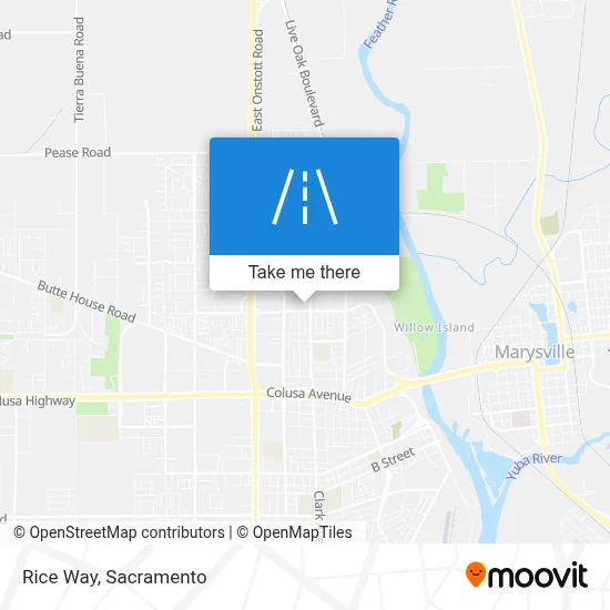 Rice Way map